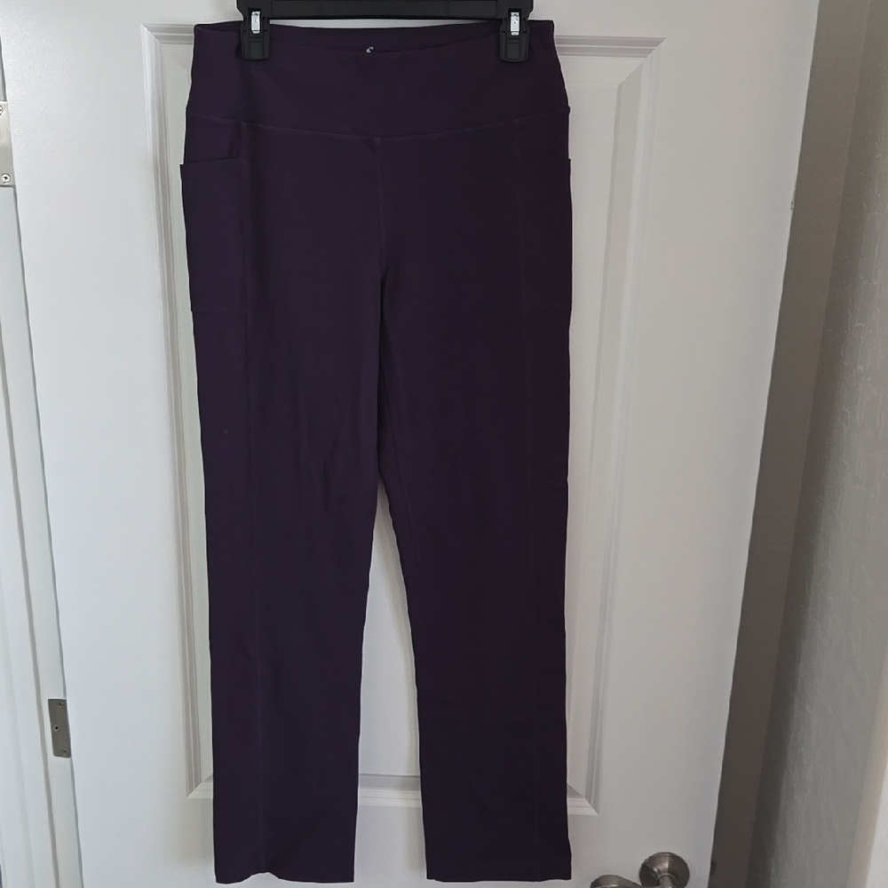 Skechers Women's Deep Purple Straight Leg Pants